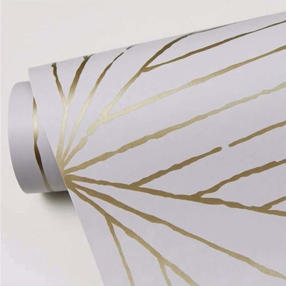 Scott Living - Gold Aurum Self Adhesive Wallpaper